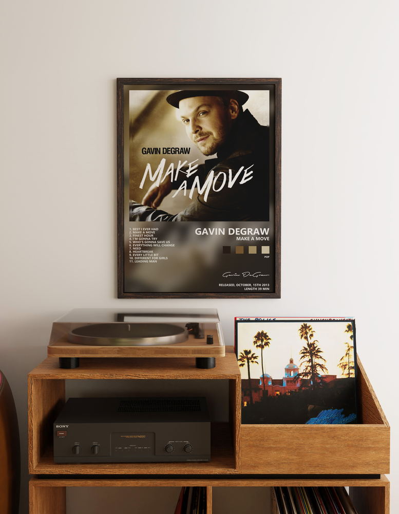 Музыкальный постер: Gavin DeGraw — Make a Move