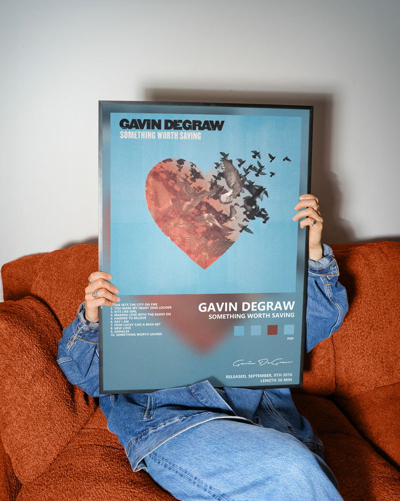 Музыкальный постер: Gavin DeGraw — Something Worth Saving