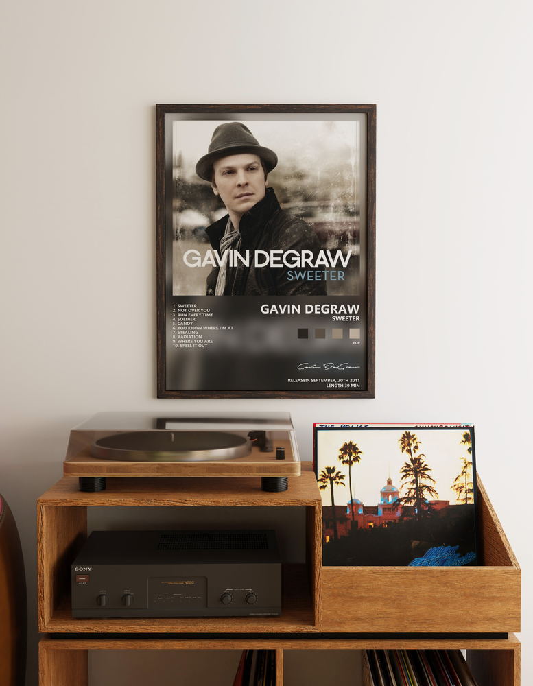 Музыкальный постер: Gavin DeGraw — Sweeter