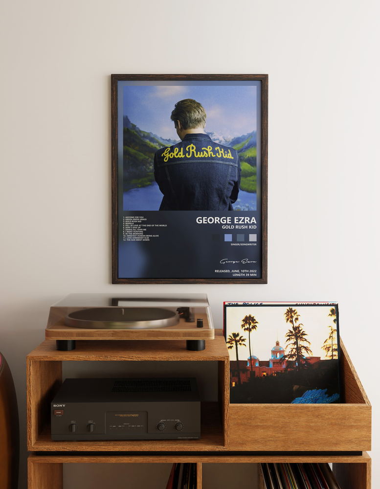 Музыкальный постер: George Ezra — Gold Rush Kid