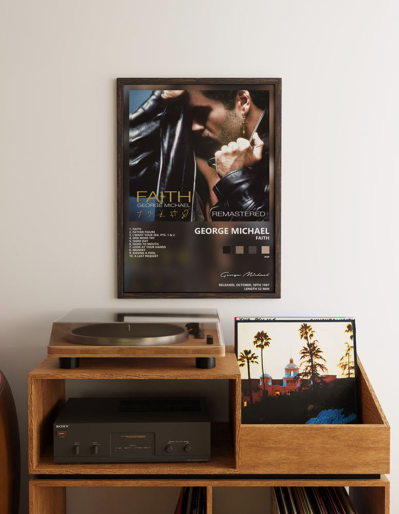 Музыкальный постер: George Michael — Faith