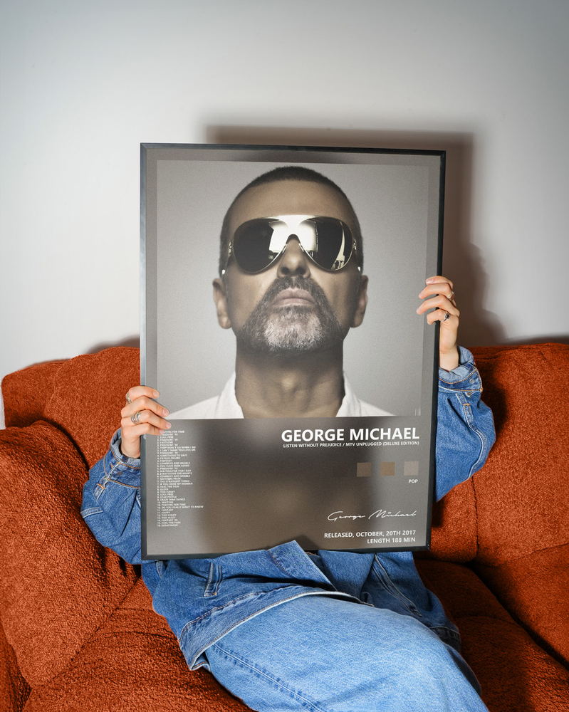 Музыкальный постер: George Michael — Listen Without Prejudice MTV Unplugged Deluxe Edition