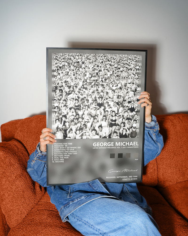 Музыкальный постер: George Michael — Listen Without Prejudice Vol 1 2017 Remastered