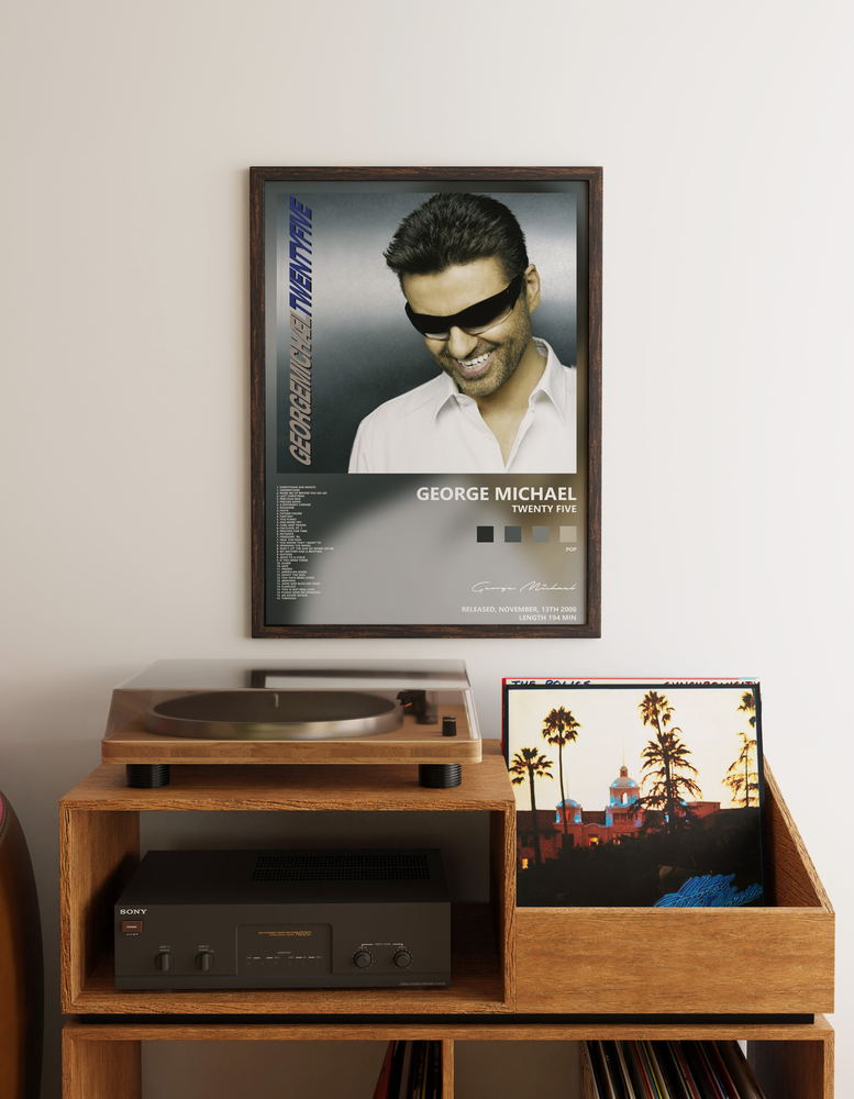 Музыкальный постер: George Michael — Twenty Five