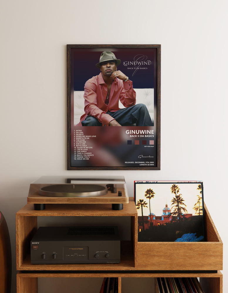 Музыкальный постер: Ginuwine — Back II Da Basics