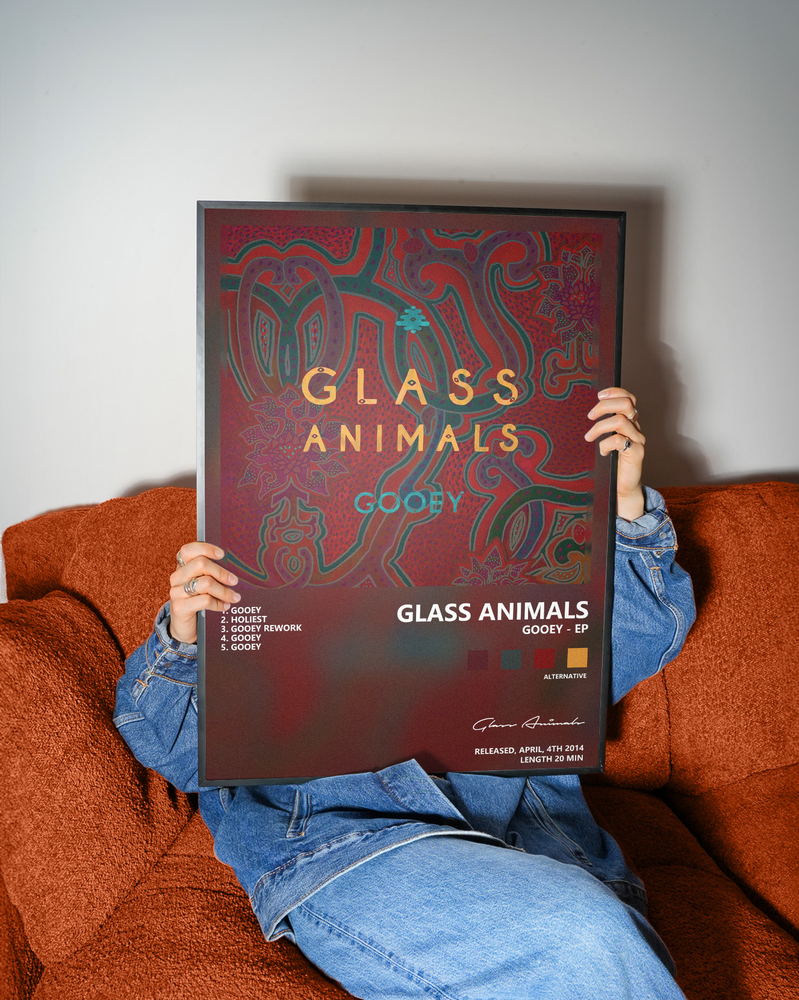 Музыкальный постер: Glass Animals — Gooey - EP