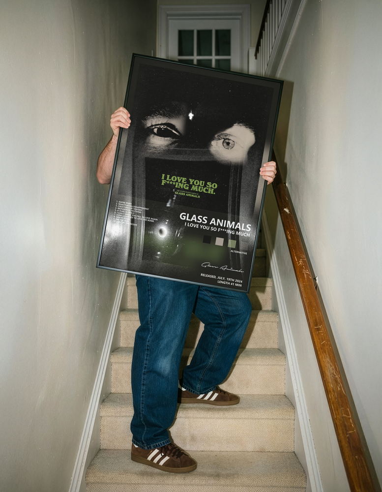Музыкальный постер: Glass Animals — I Love You So Fing Much