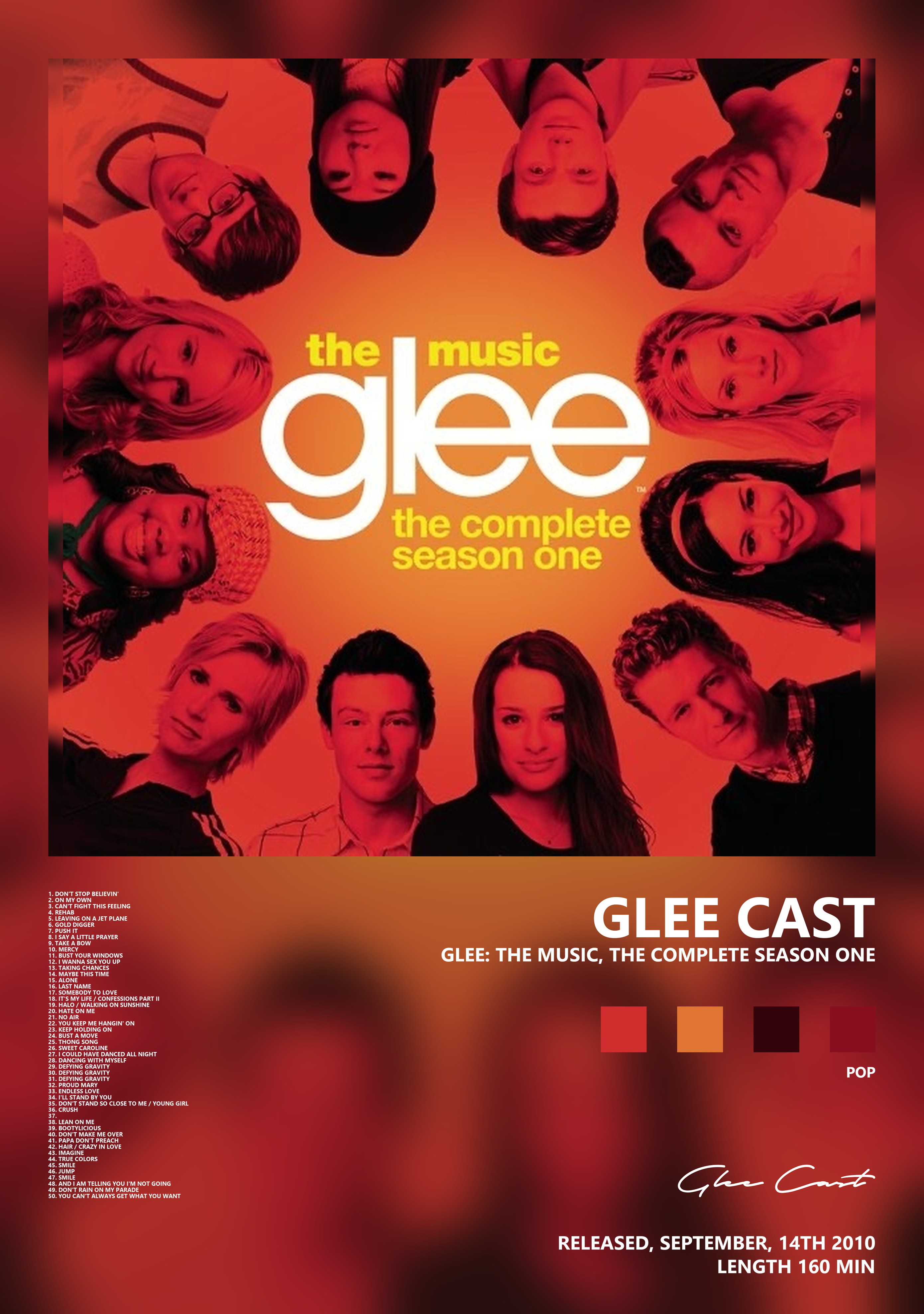 Музыкальный постер: Glee Cast — Glee The Music The Complete Season One