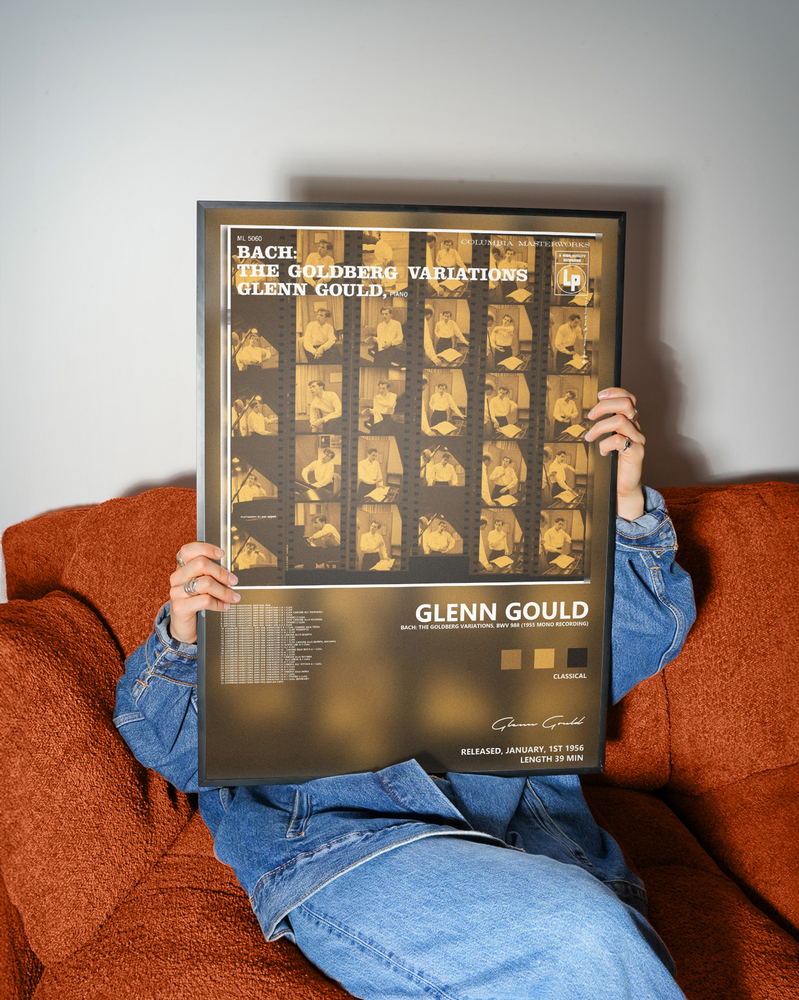 Музыкальный постер: Glenn Gould — Bach The Goldberg Variations BWV 988 1955 Mono Recording