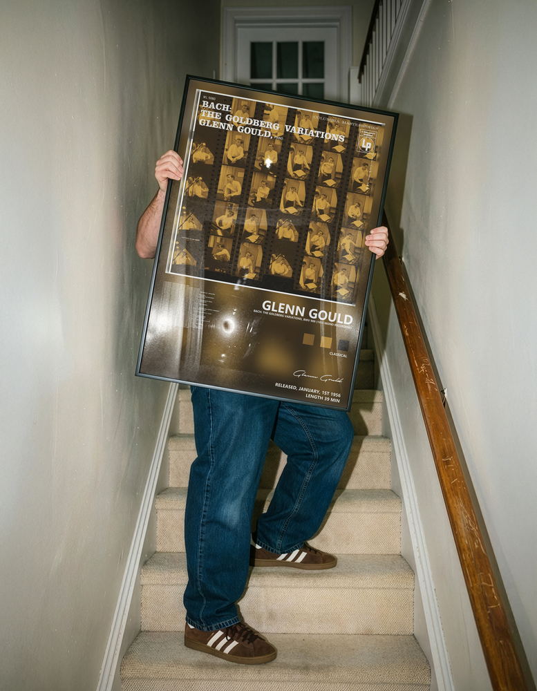 Музыкальный постер: Glenn Gould — Bach The Goldberg Variations BWV 988 1955 Mono Recording