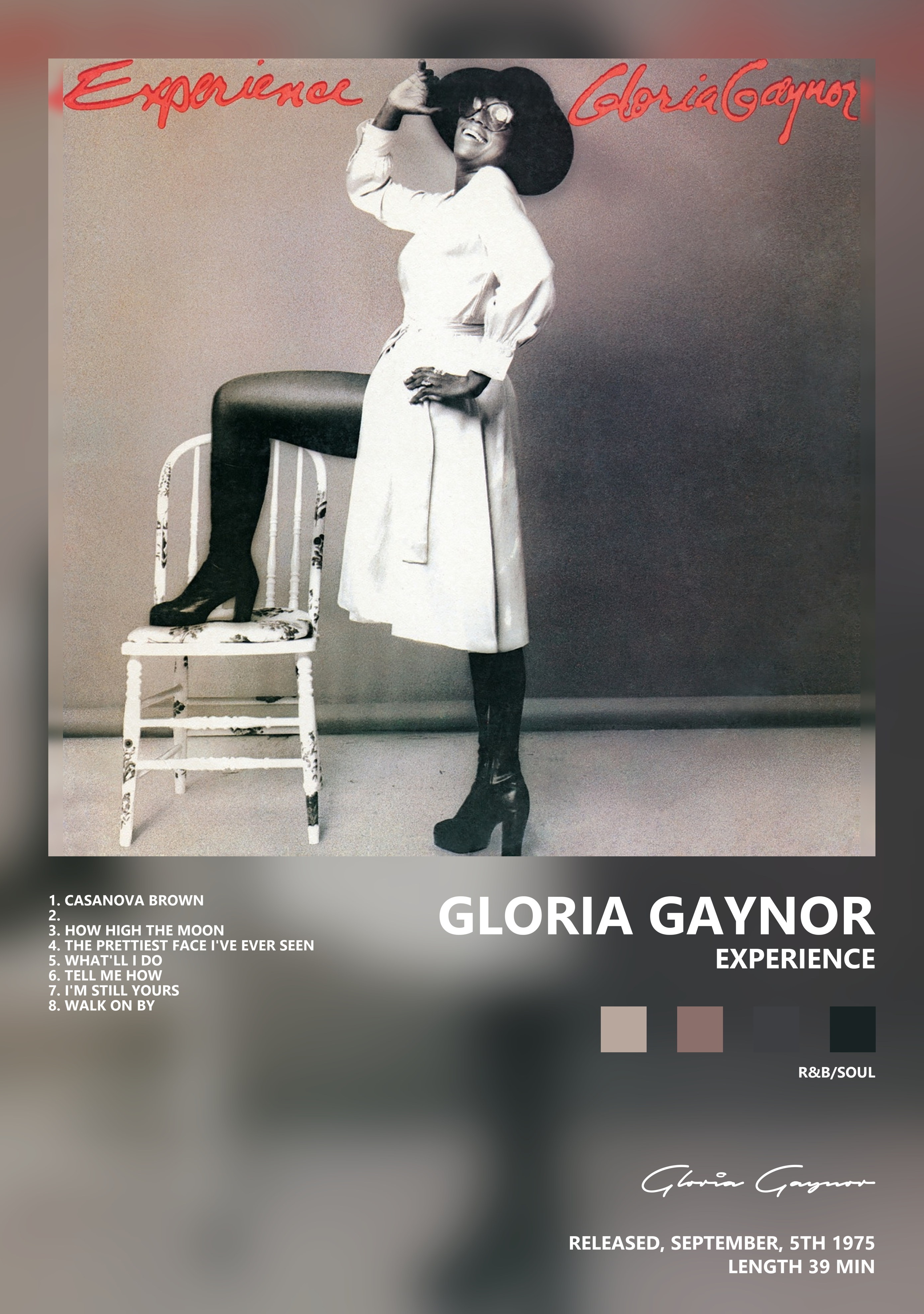 Музыкальный постер: Gloria Gaynor — Experience