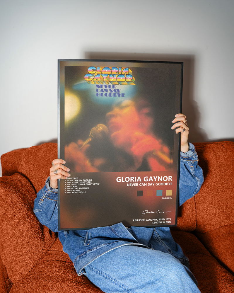 Музыкальный постер: Gloria Gaynor — Never Can Say Goodbye
