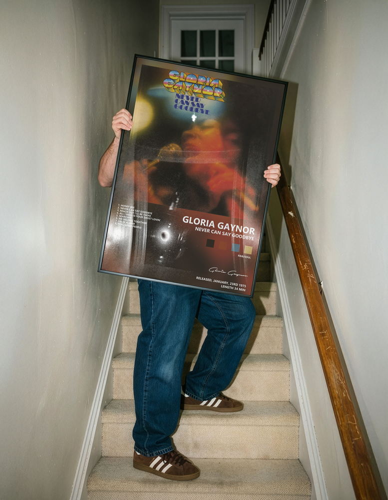 Музыкальный постер: Gloria Gaynor — Never Can Say Goodbye