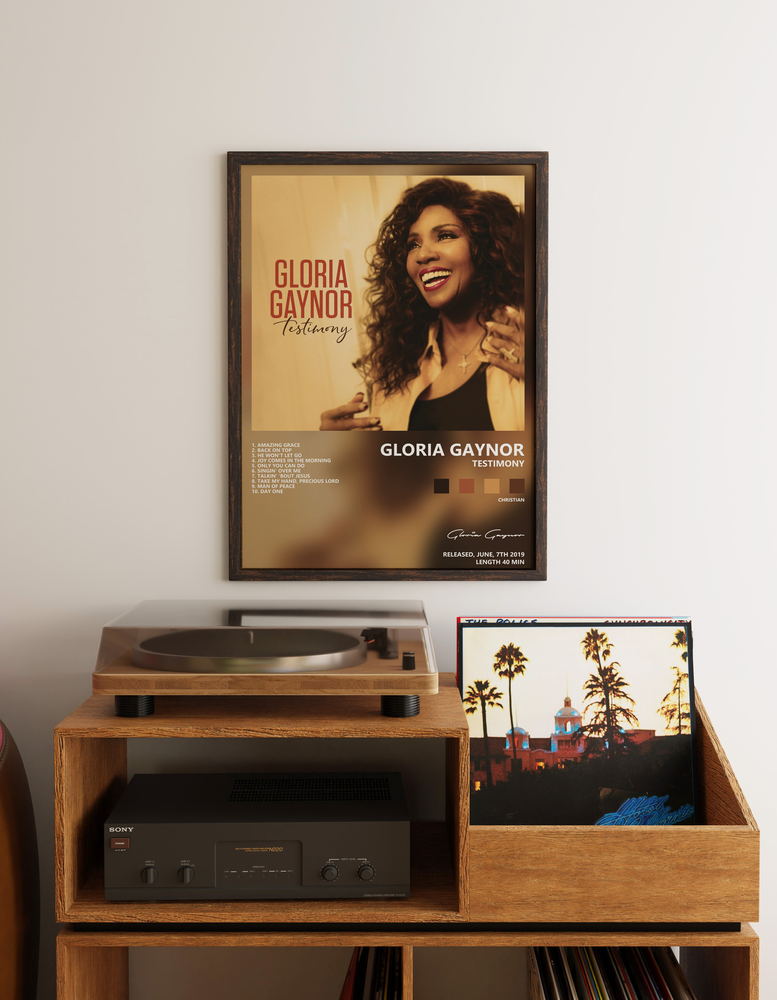 Музыкальный постер: Gloria Gaynor — Testimony