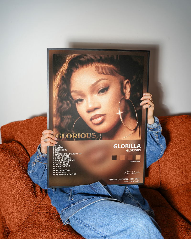 Музыкальный постер: GloRilla — GLORIOUS