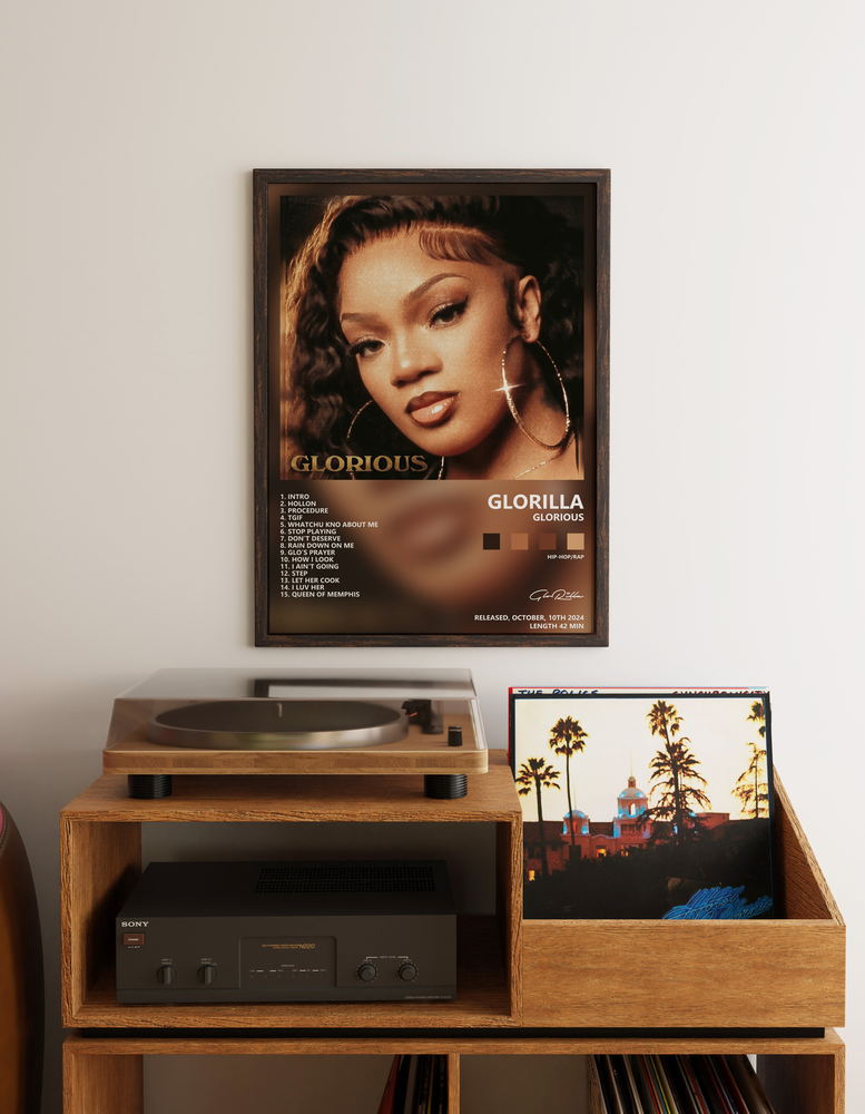Музыкальный постер: GloRilla — GLORIOUS