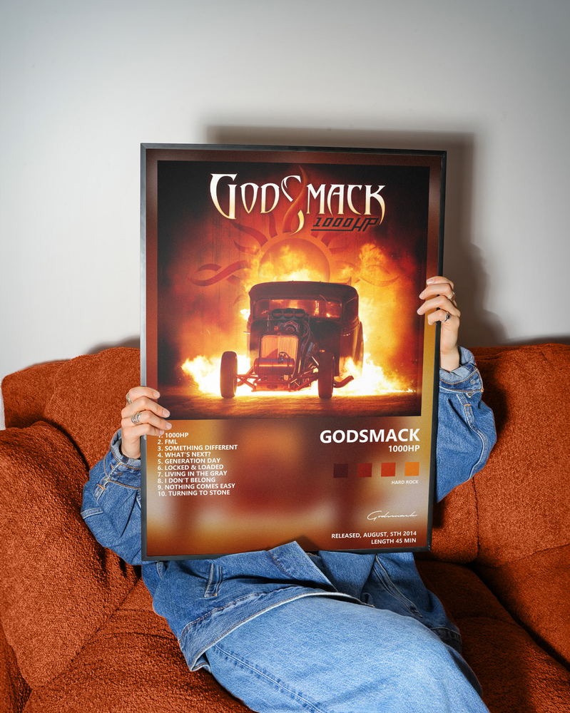 Музыкальный постер: Godsmack — 1000hp