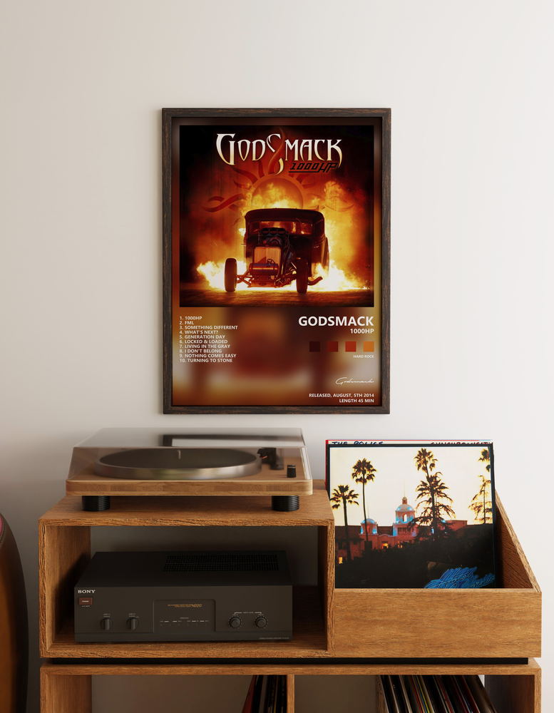 Музыкальный постер: Godsmack — 1000hp