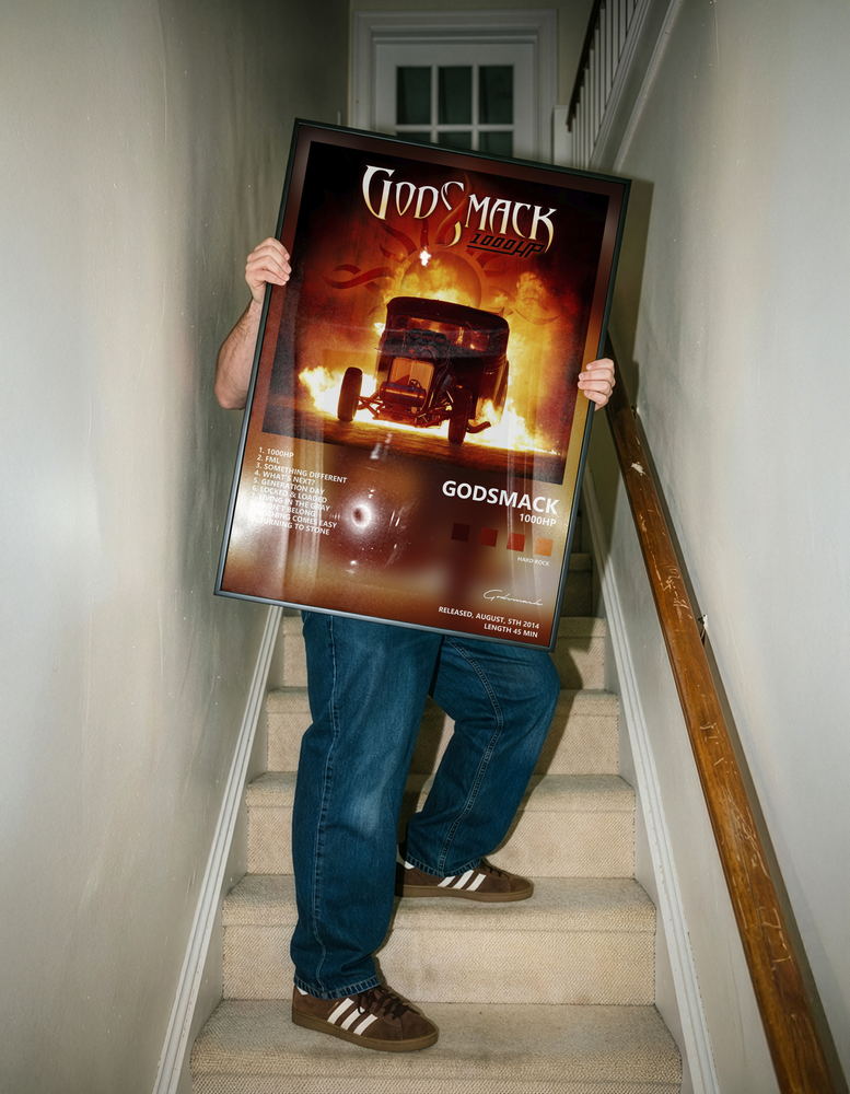 Музыкальный постер: Godsmack — 1000hp