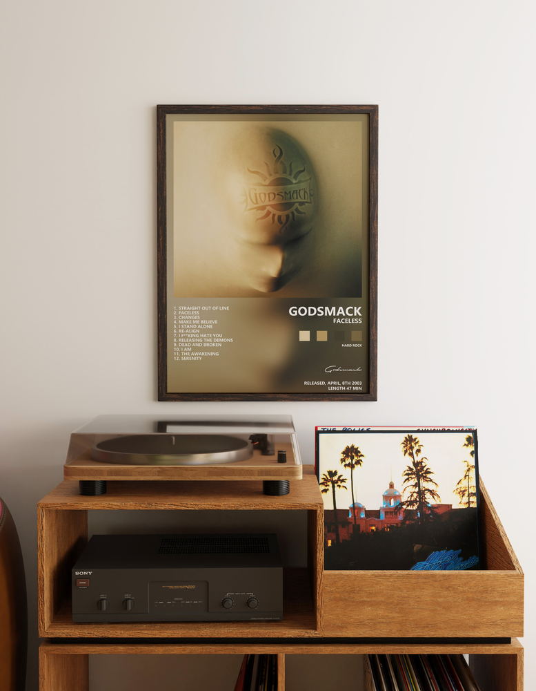 Музыкальный постер: Godsmack — Faceless
