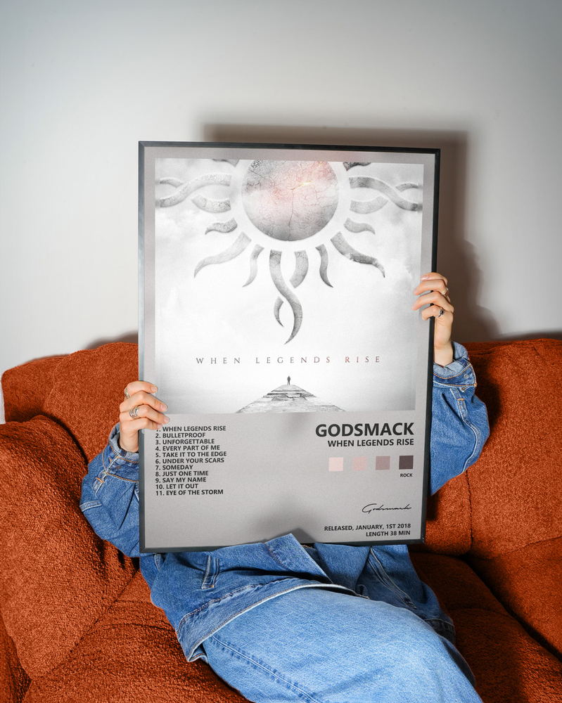 Музыкальный постер: Godsmack — When Legends Rise