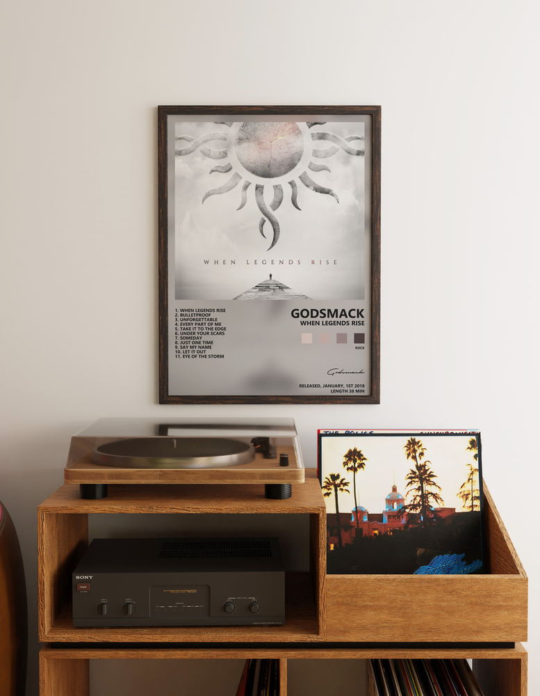 Музыкальный постер: Godsmack — When Legends Rise