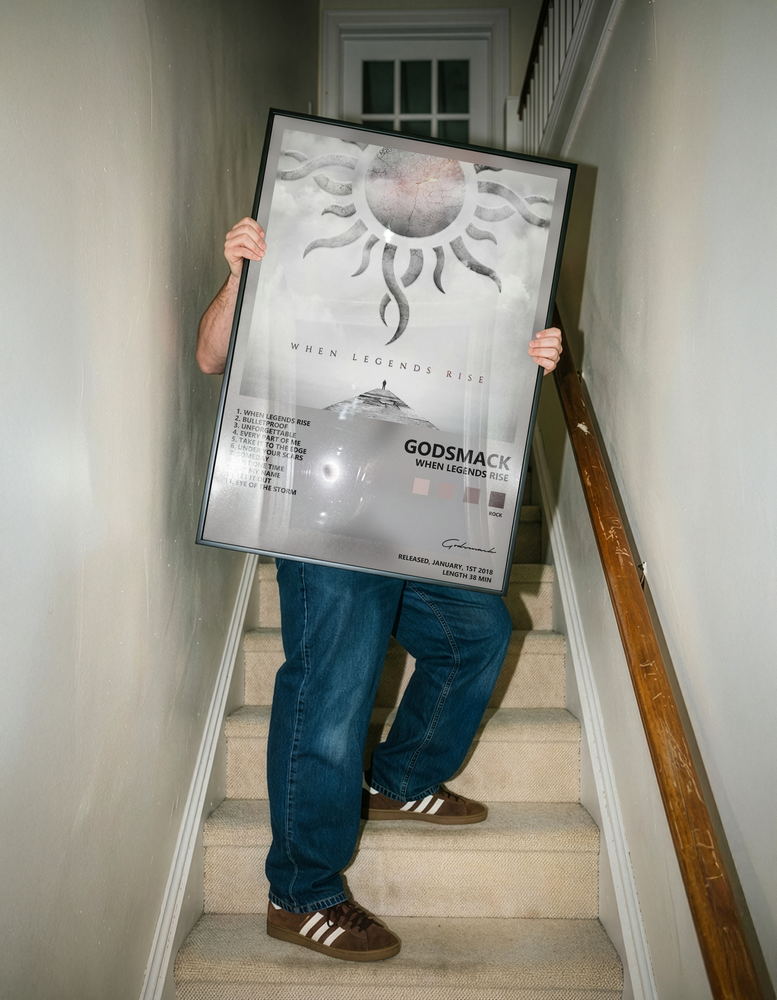 Музыкальный постер: Godsmack — When Legends Rise