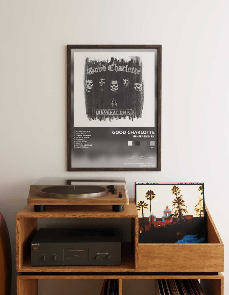Музыкальный постер: Good Charlotte — Generation Rx