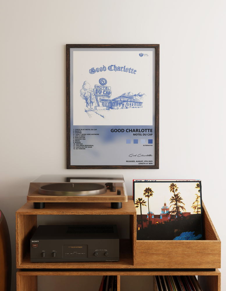 Музыкальный постер: Good Charlotte — Motel Du Cap