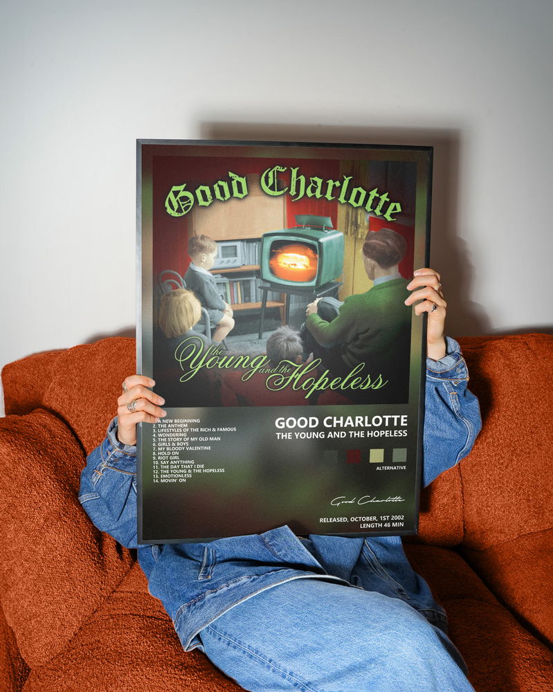 Музыкальный постер: Good Charlotte — The Young and the Hopeless