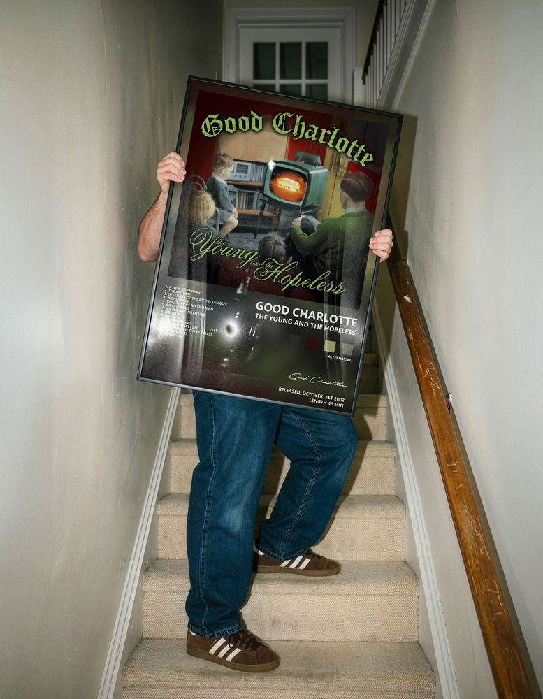 Музыкальный постер: Good Charlotte — The Young and the Hopeless