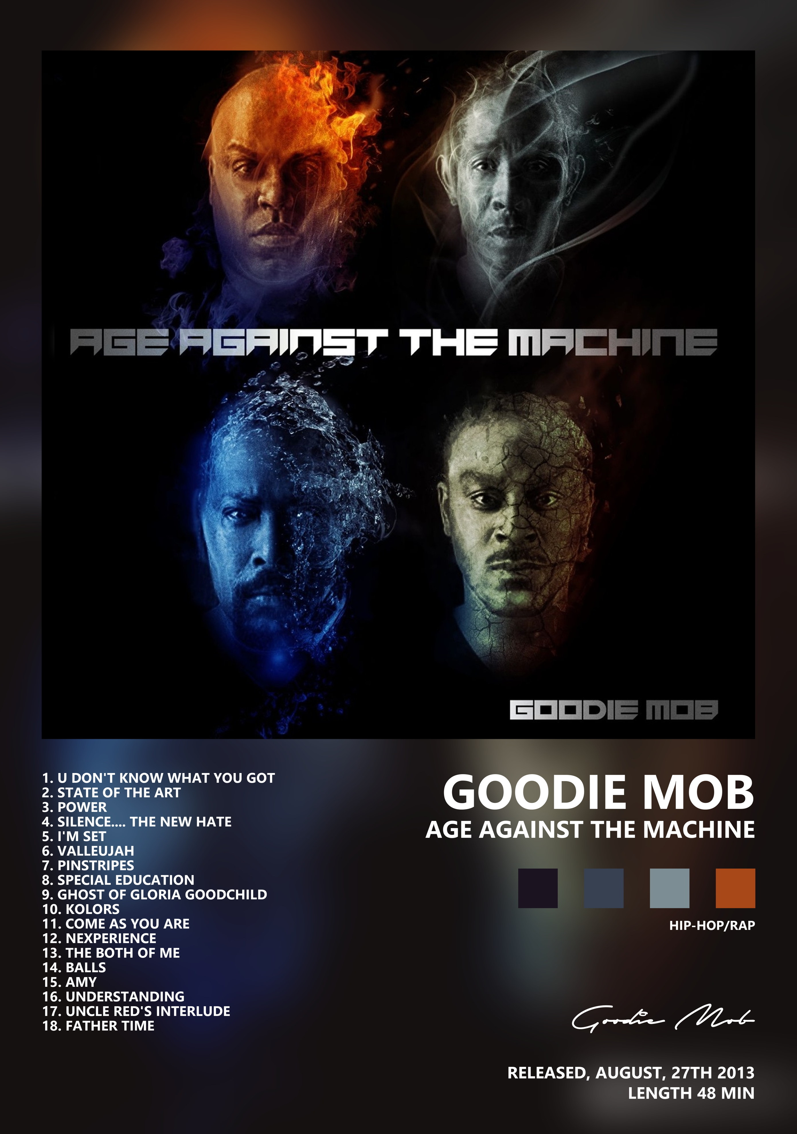 Музыкальный постер: Goodie Mob — Age Against the Machine