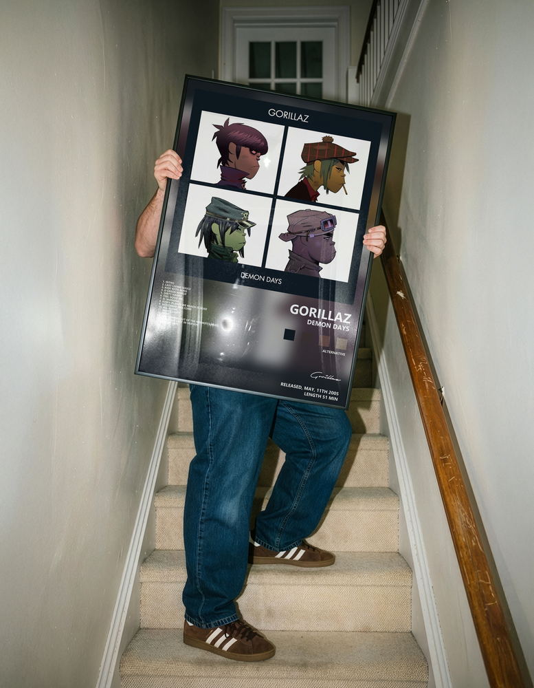 Музыкальный постер: Gorillaz — Demon Days