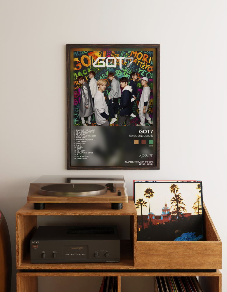 Музыкальный постер: GOT7 — モリガッテヨ初回生産盤B