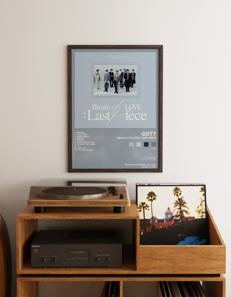 Музыкальный постер: GOT7 — Breath of Love Last Piece