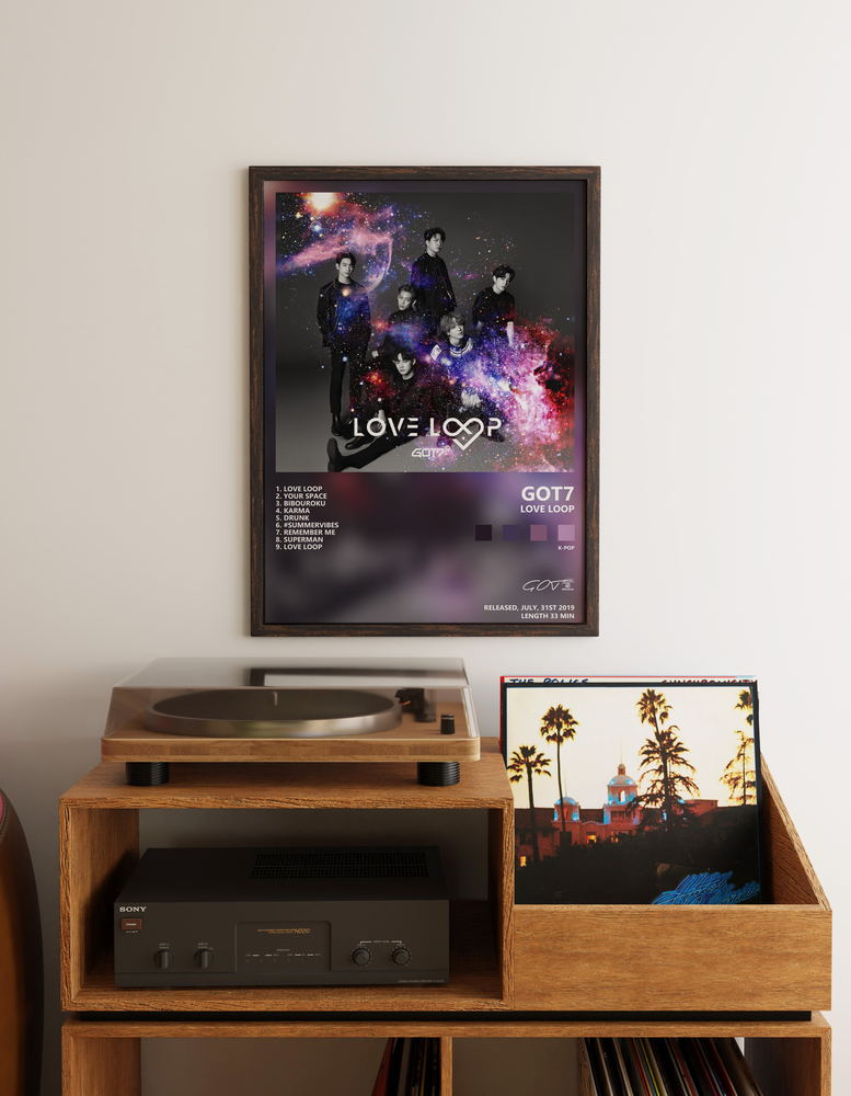 Музыкальный постер: GOT7 — LOVE LOOP