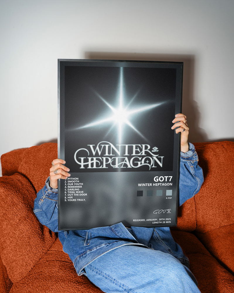 Музыкальный постер: GOT7 — WINTER HEPTAGON