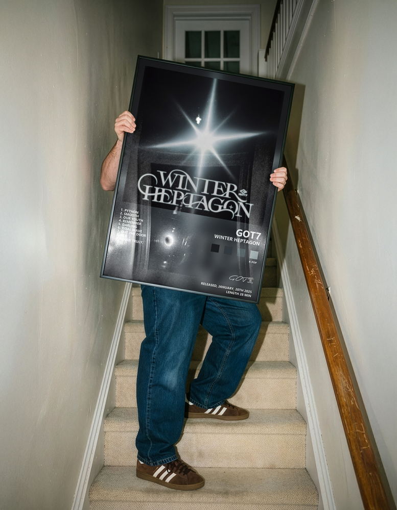 Музыкальный постер: GOT7 — WINTER HEPTAGON