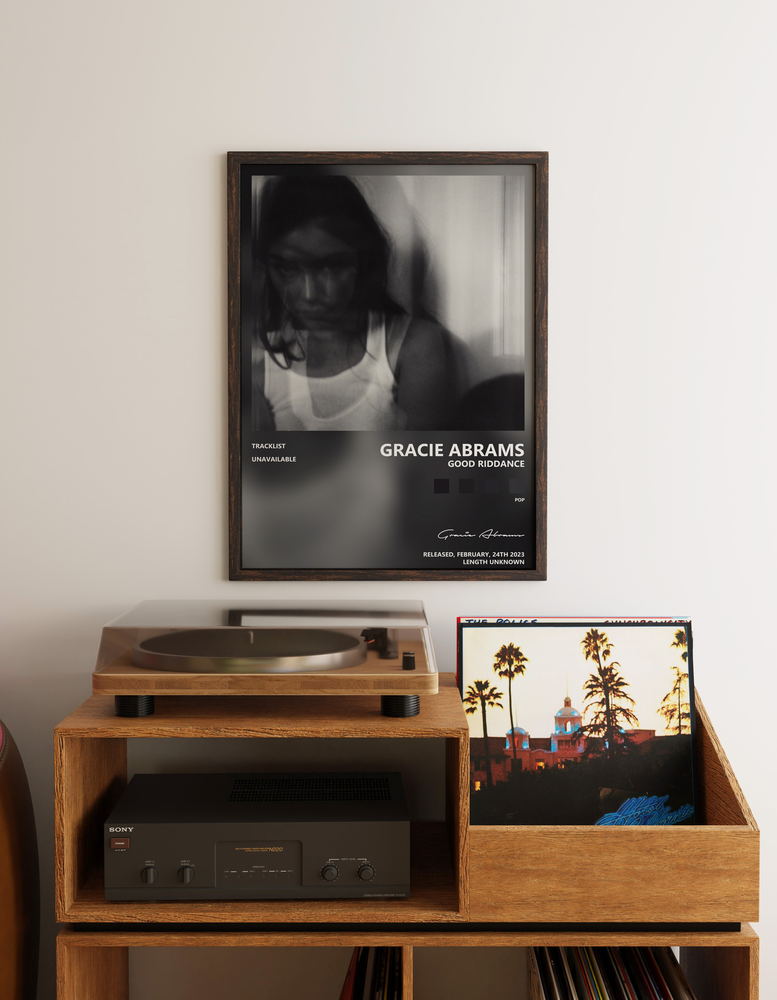 Музыкальный постер: Gracie Abrams — Good Riddance