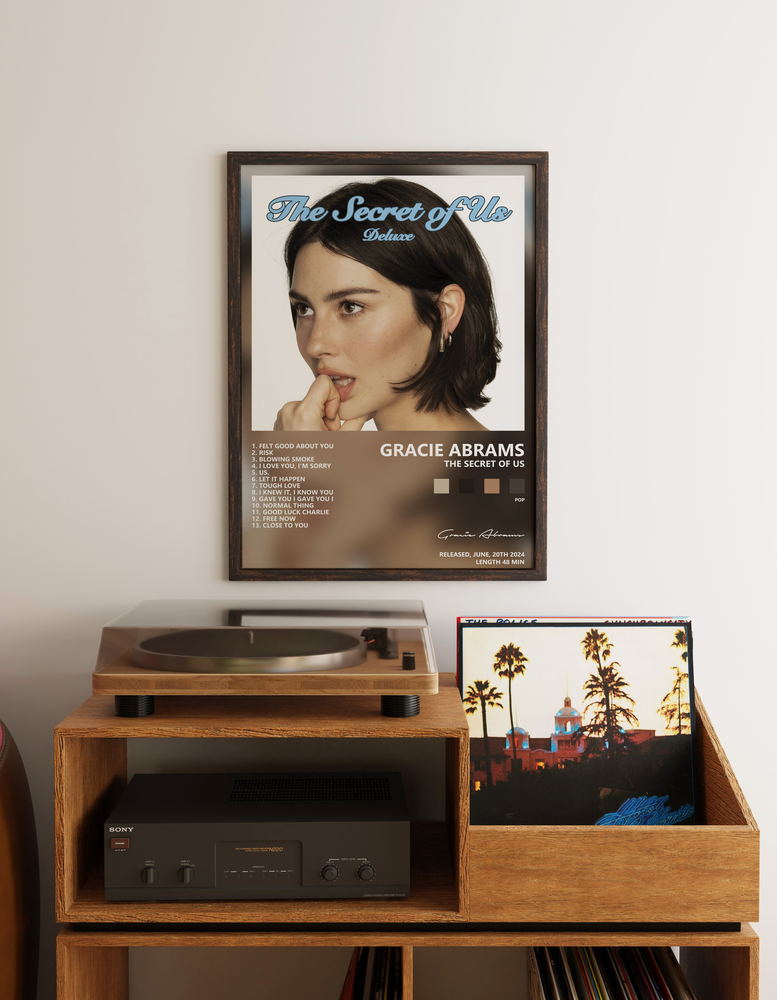 Музыкальный постер: Gracie Abrams — The Secret of Us