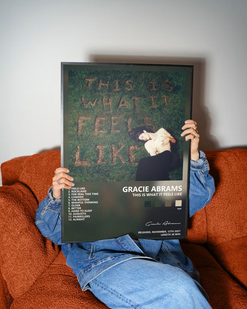 Музыкальный постер: Gracie Abrams — This Is What It Feels Like
