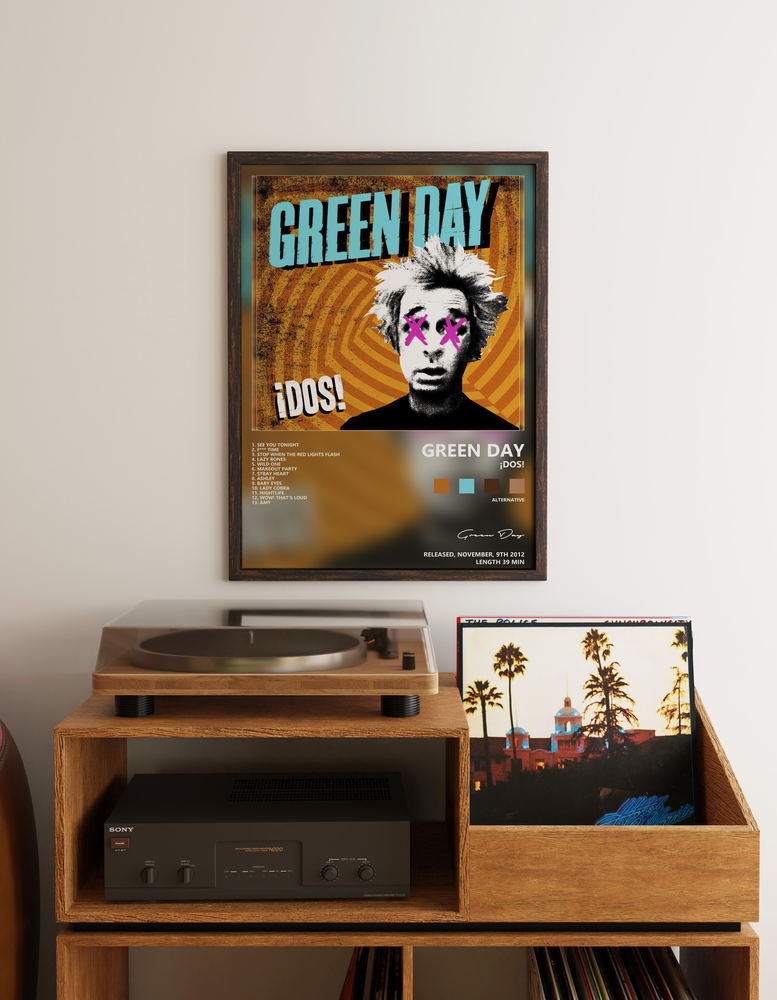 Музыкальный постер: Green Day — Dos