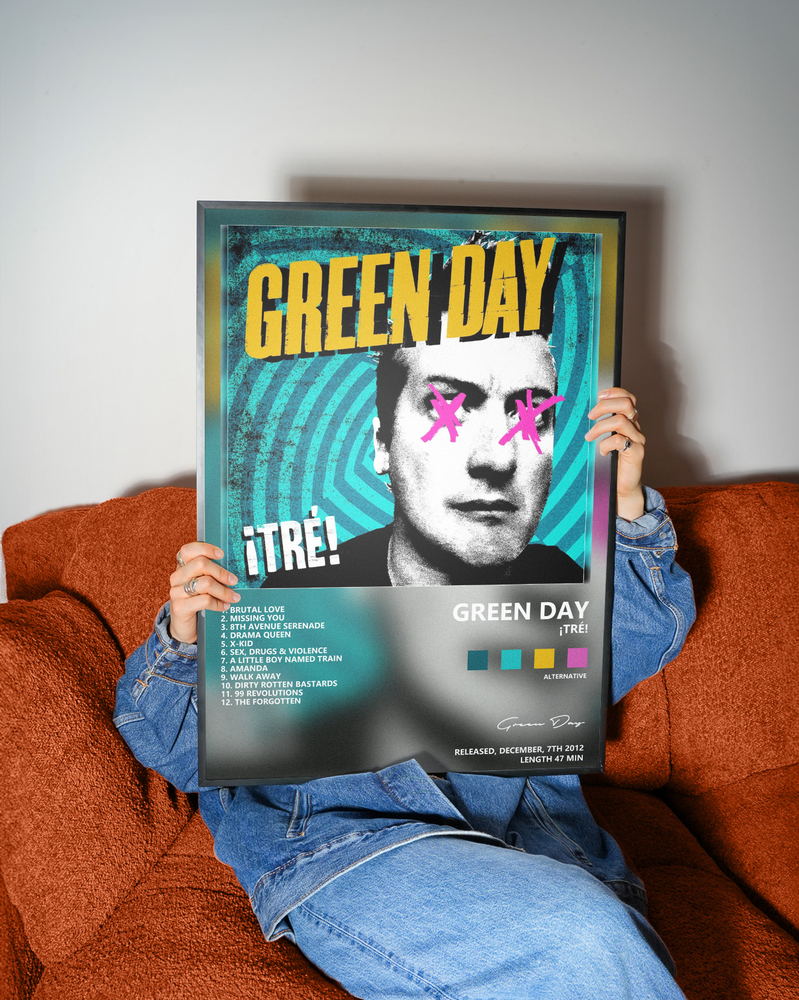 Музыкальный постер: Green Day — Tré