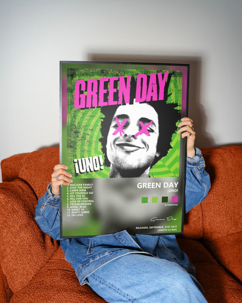 Музыкальный постер: Green Day — Uno