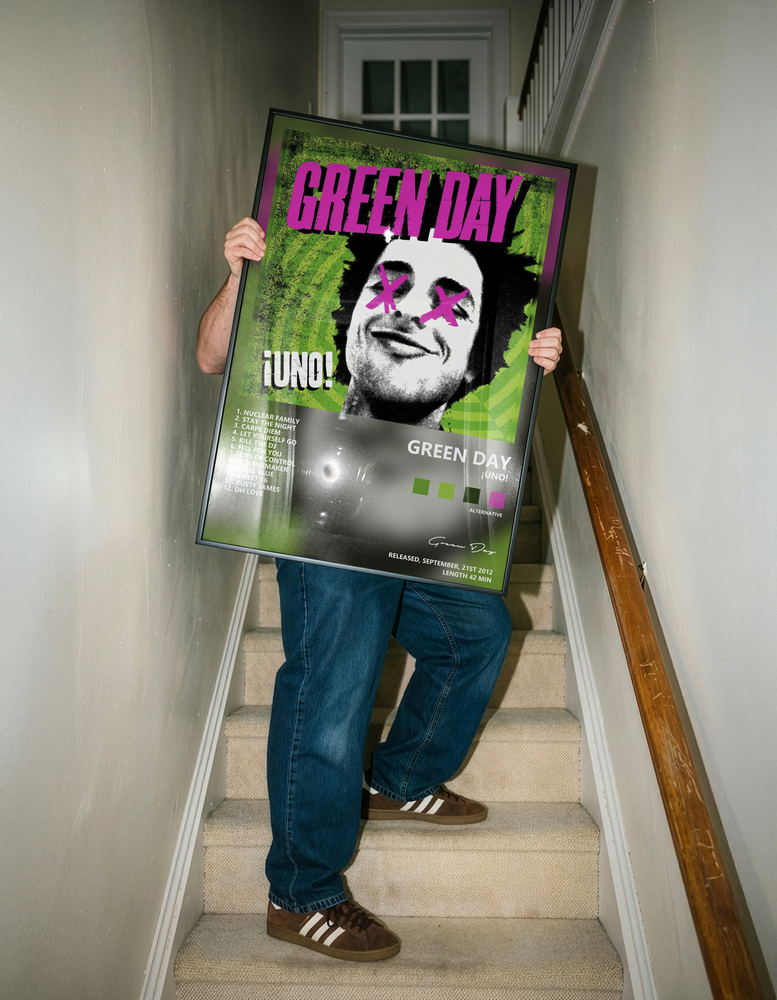 Музыкальный постер: Green Day — Uno
