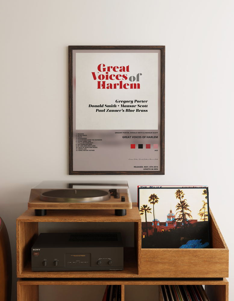 Музыкальный постер: Gregory Porter Donald Smith Mansur Scott — Great Voices of Harlem