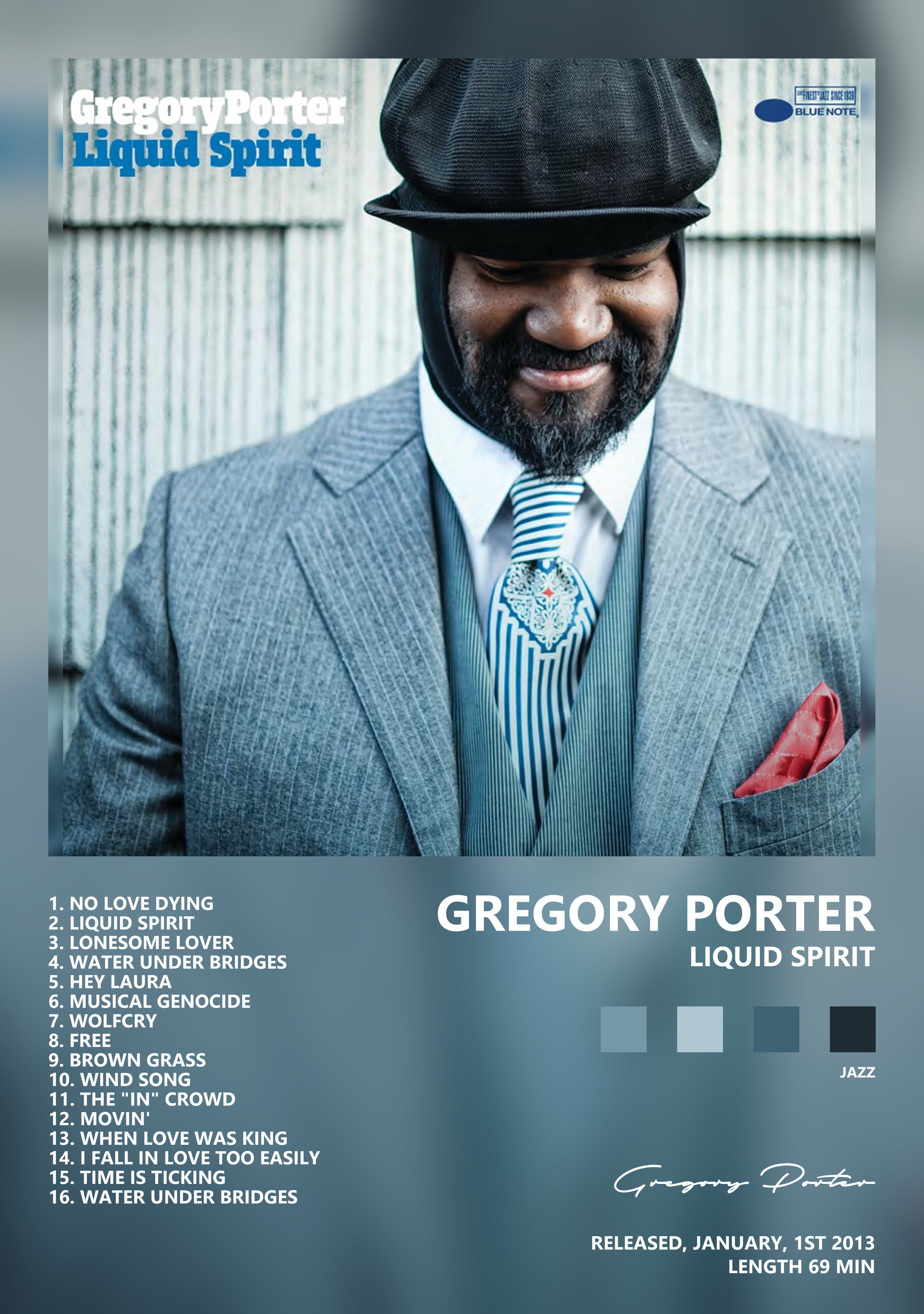 Музыкальный постер: Gregory Porter — Liquid Spirit