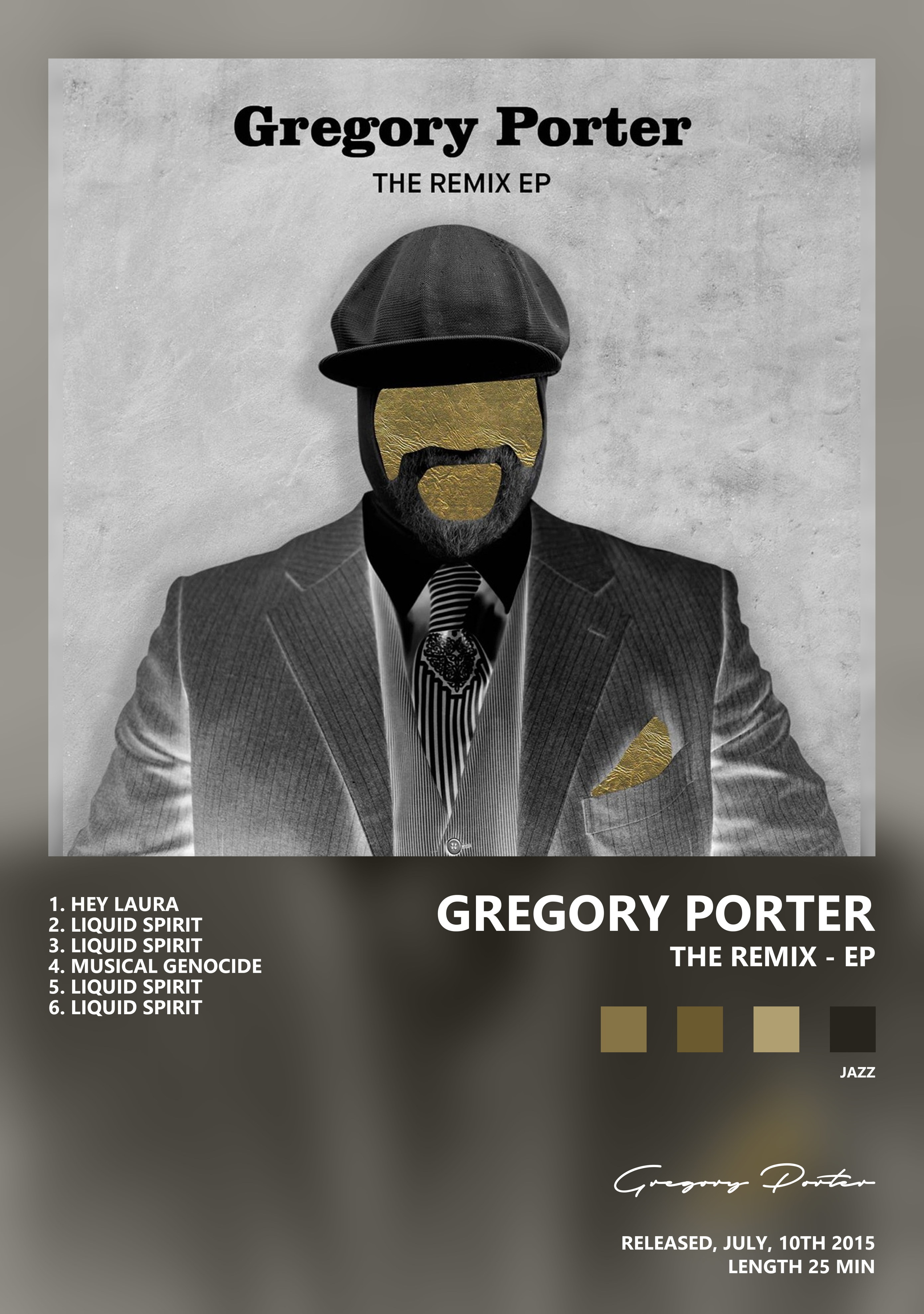 Музыкальный постер: Gregory Porter — The Remix - EP