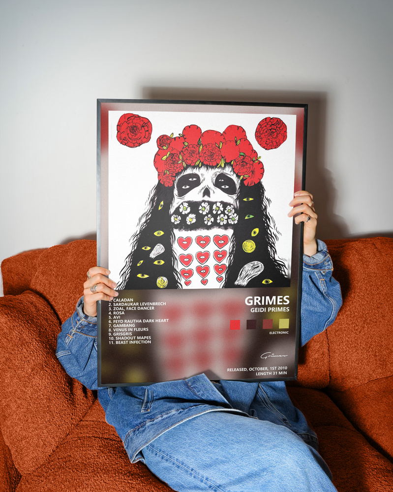 Музыкальный постер: Grimes — Geidi Primes