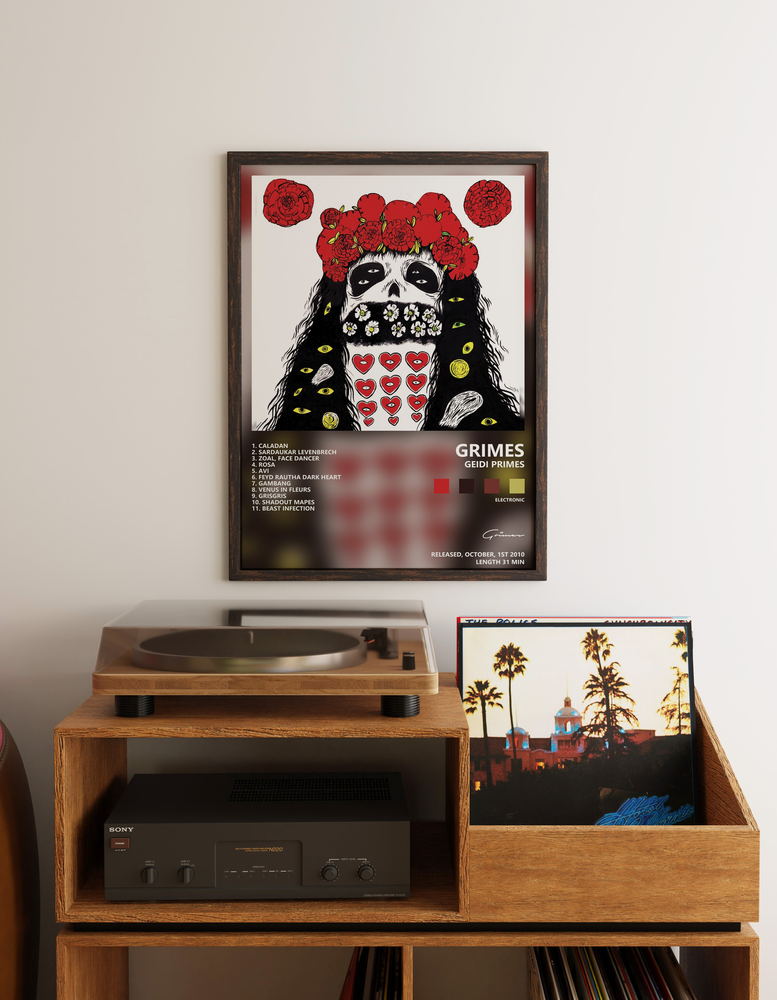 Музыкальный постер: Grimes — Geidi Primes